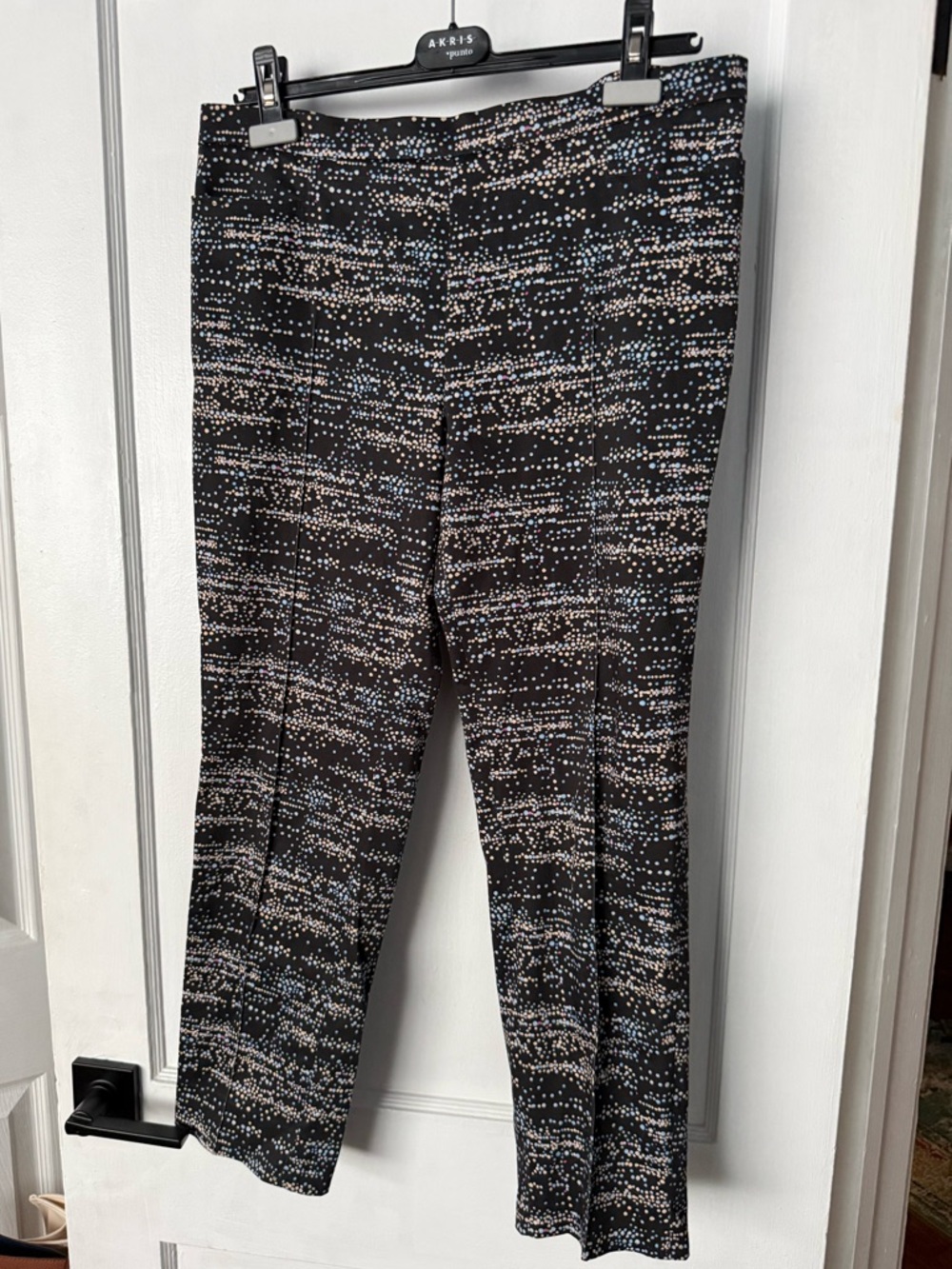 EUC Akris Punto Franca Ankle Cropped Trousers Women’s 10